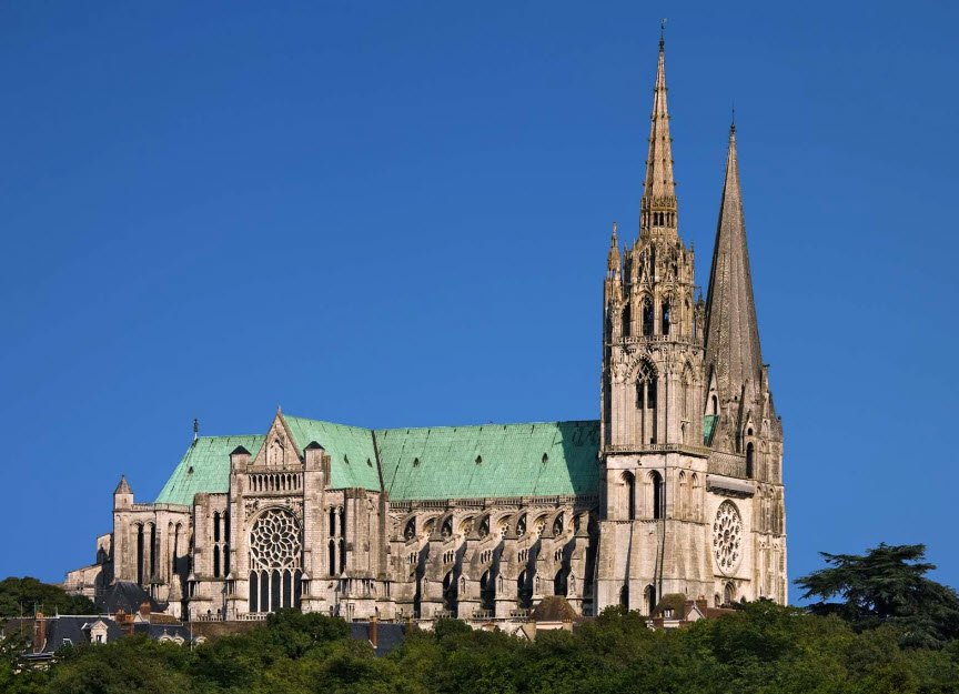 Chartres Cathedral, Chartres, Centre-Val de Loire, France